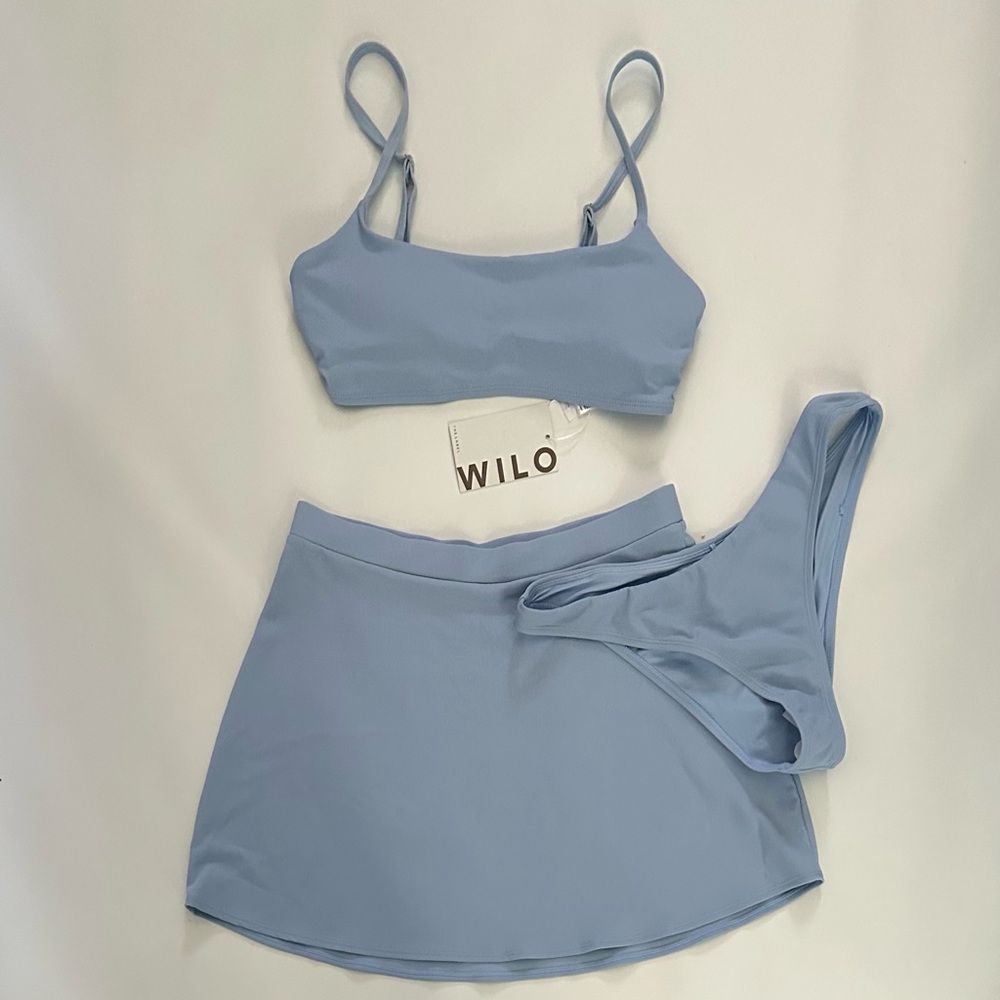 Wilo Light Blue Bikini Set - Picture 1 of 7